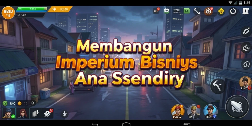 Tangkapan layar menunjukkan gameplay menarik dari 88ID saat membangun bisnis.
